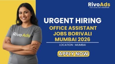 Office Assistant Jobs Borivali Mumbai 2026