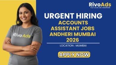 Accounts Assistant Jobs Andheri Mumbai 2026