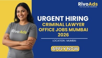 Criminal Lawyer Office Jobs Mumbai 2026