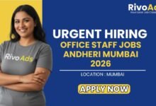 Office Staff Jobs Andheri Mumbai 2026
