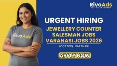 Jewellery Counter Salesman Jobs Varanasi Jobs 2026