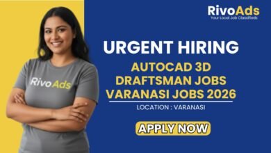 AutoCAD 3D Draftsman Jobs Varanasi Jobs 2026