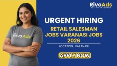 Retail Salesman Jobs Varanasi Jobs 2026
