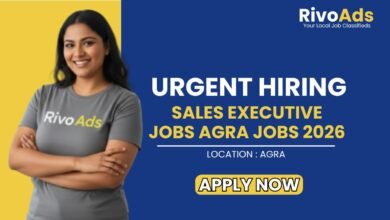 Sales Executive Jobs Agra Jobs 2026