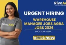 Warehouse Manager Jobs Agra Jobs 2026