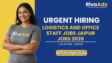 Logistics and Office Staff Jobs Jaipur Jobs 2026