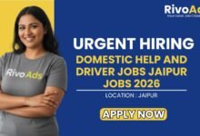 Domestic Help and Driver Jobs Jaipur Jobs 2026