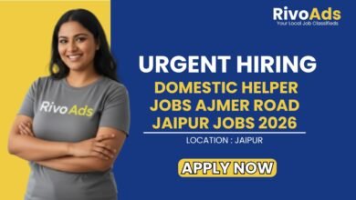 Domestic Helper Jobs Ajmer Road Jaipur Jobs 2026