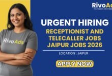 Receptionist and Telecaller Jobs Jaipur Jobs 2026