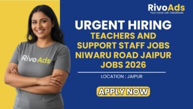Teachers and Support Staff Jobs Niwaru Road Jaipur Jobs 2026