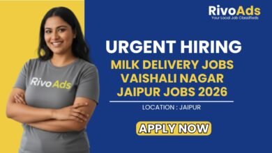 Milk Delivery Jobs Vaishali Nagar Jaipur Jobs 2026