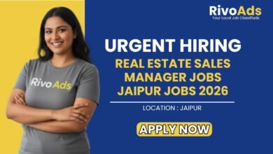 Real Estate Sales Manager Jobs Jaipur Jobs 2026