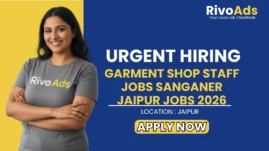 Garment Shop Staff Jobs Sanganer Jaipur Jobs 2026