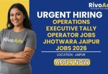 Operations Executive Tally Operator Jobs Jhotwara Jaipur Jobs 2026
