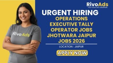 Operations Executive Tally Operator Jobs Jhotwara Jaipur Jobs 2026