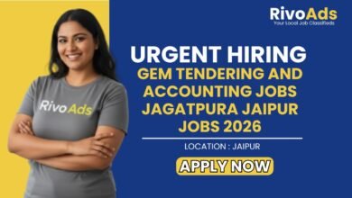 GeM Tendering and Accounting Jobs Jagatpura Jaipur Jobs 2026