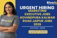 Marketing Executive Jobs Govindpura Kalwar Road Jaipur Jobs 2026