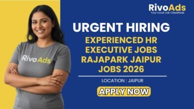 Experienced HR Executive Jobs Rajapark Jaipur Jobs 2026