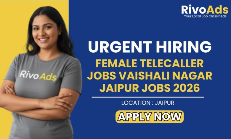 Female Telecaller Jobs Vaishali Nagar Jaipur Jobs 2026