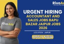 Accountant and Sales Jobs Bapu Bazar Jaipur Jobs 2026