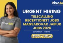 Telecalling Receptionist Jobs Mansarovar Jaipur Jobs 2026
