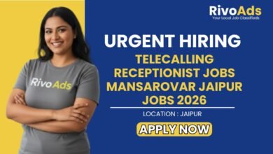 Telecalling Receptionist Jobs Mansarovar Jaipur Jobs 2026