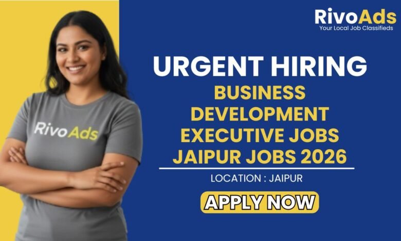 Business Development Executive Jobs Jaipur Jobs 2026