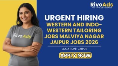 Western and Indo-Western Tailoring Jobs Malviya Nagar Jaipur Jobs 2026