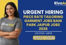 Piece Rate Tailoring Garment Jobs Bani Park Jaipur Jobs 2026