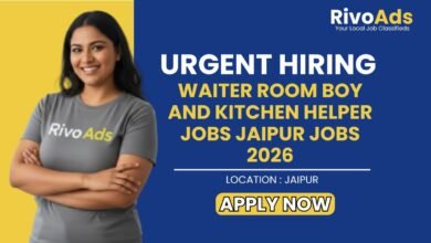 Waiter Room Boy and Kitchen Helper Jobs Jaipur Jobs 2026