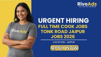 Full Time Cook Jobs Tonk Road Jaipur Jobs 2026