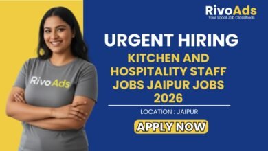 Kitchen and Hospitality Staff Jobs Jaipur Jobs 2026