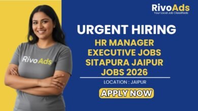 HR Manager Executive Jobs Sitapura Jaipur Jobs 2026