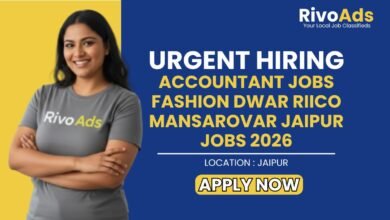 Accountant Jobs Fashion Dwar RIICO Mansarovar Jaipur Jobs 2026