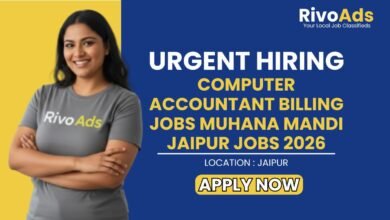 Computer Accountant Billing Jobs Muhana Mandi Jaipur Jobs 2026