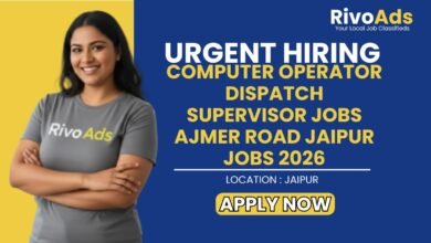 Computer Operator Dispatch Supervisor Jobs Ajmer Road Jaipur Jobs 2026