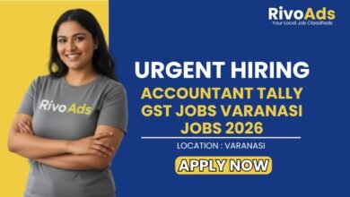 Accountant Tally GST Jobs Varanasi Jobs 2026
