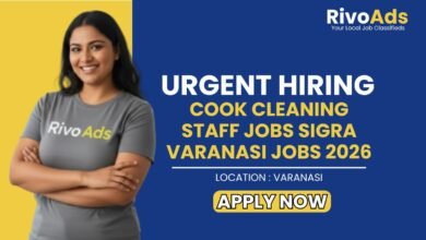 Cook Cleaning Staff Jobs Sigra Varanasi Jobs 2026