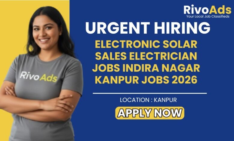Electronic Solar Sales Electrician Indira Nagar Kanpur