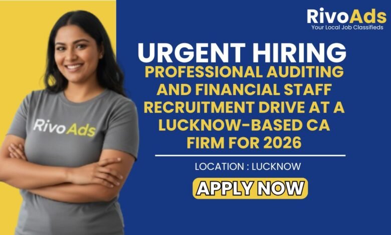 Professional Site Supervisor recruitment drive at Shreeya Builders, Dalibagh, Lucknow for 2026.