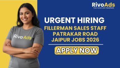 Fillerman Sales Staff Patrakar Road Jaipur Jobs 2026