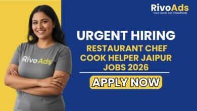 Restaurant Chef Cook Helper Jaipur Jobs 2026