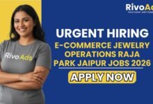 E-commerce Jewelry Operations Raja Park Jaipur Jobs 2026