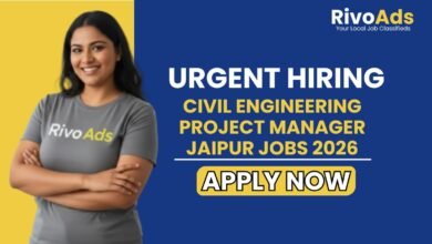 Civil Engineering Project Manager Jaipur Jobs 2026