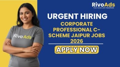 Corporate Professional C-Scheme Jaipur Jobs 2026