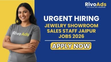 Jewelry Showroom Sales Staff Jaipur Jobs 2026