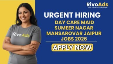 Day Care Maid Sumeer Nagar Mansarovar Jaipur Jobs 2026