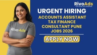 Accounts Assistant Tax Finance Consultant Pune Jobs 2026