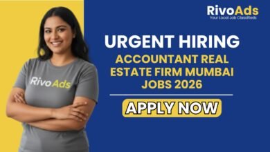 Accountant Real Estate Firm Mumbai Jobs 2026