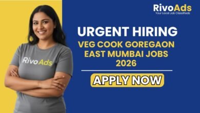 Veg Cook Goregaon East Mumbai Jobs 2026